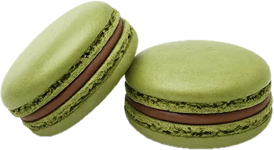 Matcha macarons